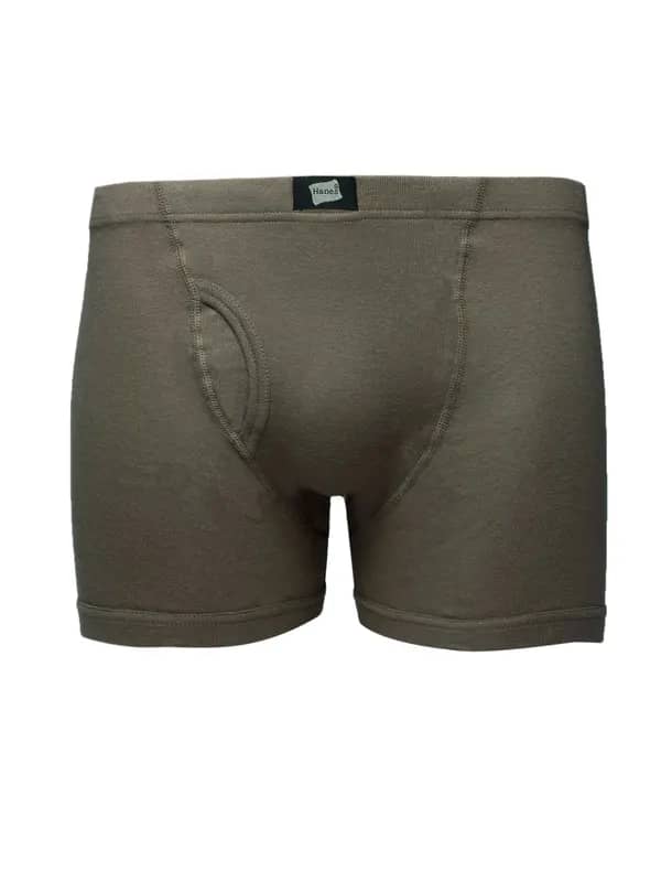 Hanes Men Brown Boxer Trunks