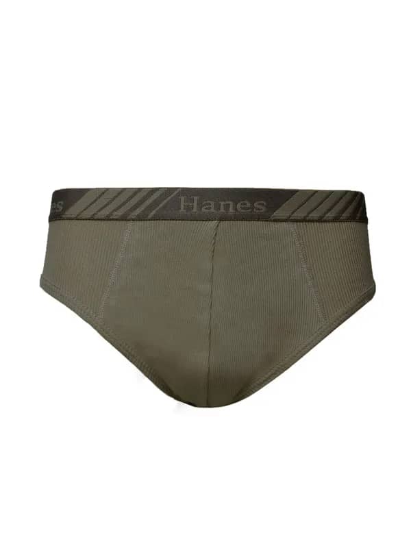 Hanes Men Brown Premium Bikini Briefs