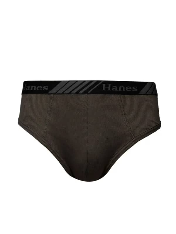 Hanes Men Grey Premium Bikini Briefs
