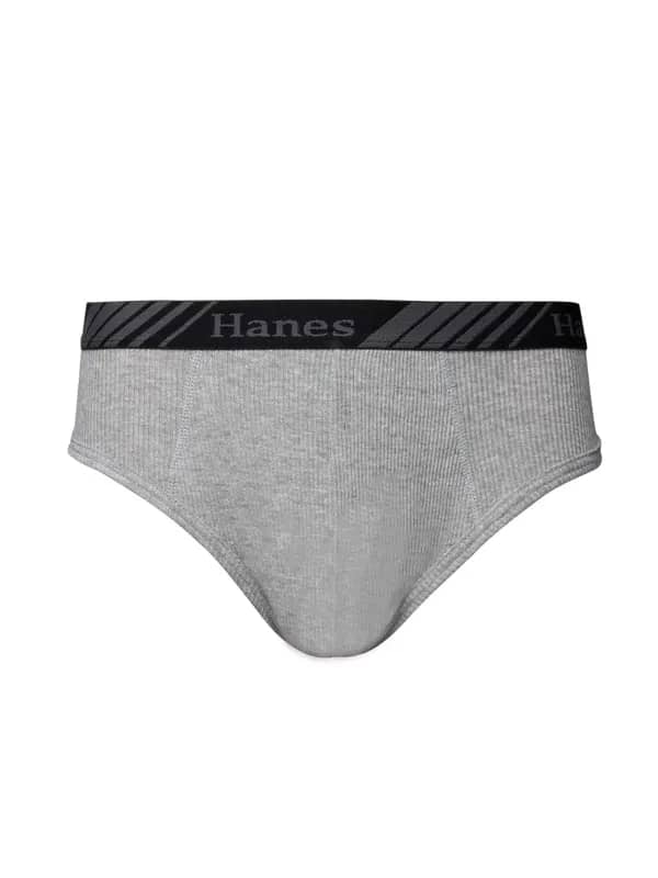 Hanes Men Grey Premium Bikini Briefs