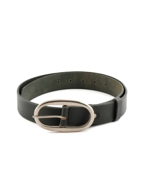 Peter England Men Casual Olive Belt