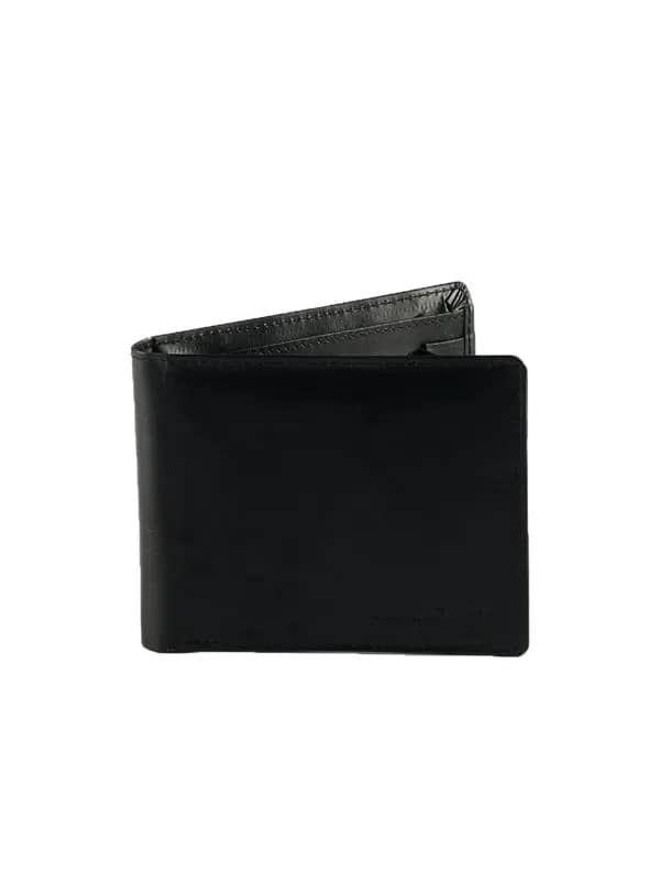 Peter England Men Statements Black Wallet