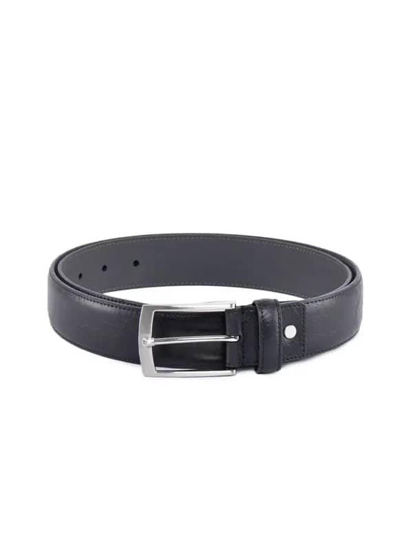Peter England Men Classic Black Belt