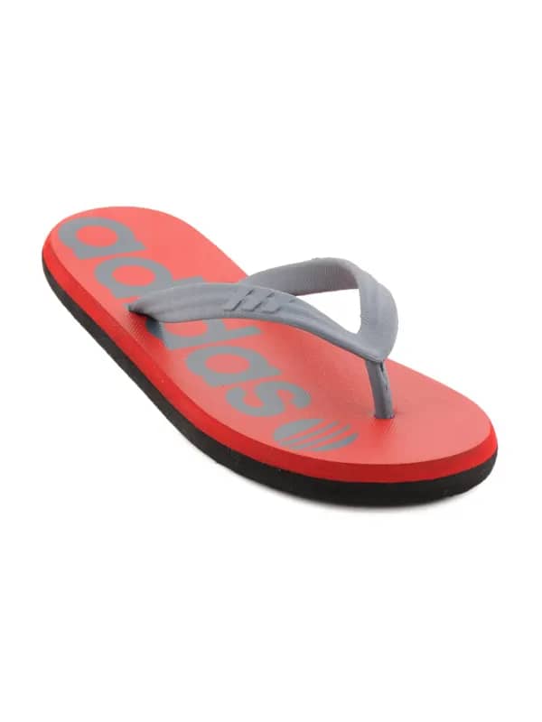 ADIDAS Men Adi Linear Red Slippers