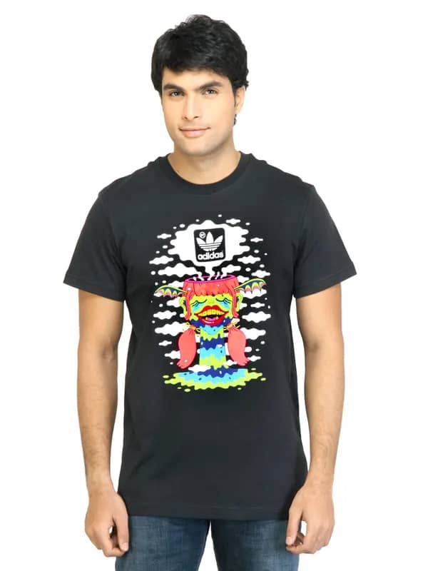 ADIDAS Originals Men St Tee Grp Black Tshirt
