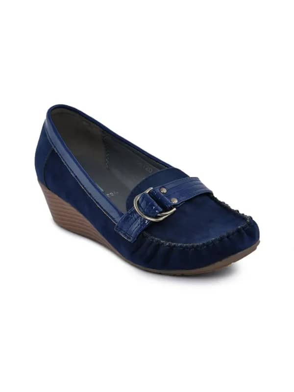 Catwalk Women Moccasin Blue Casual Shoes
