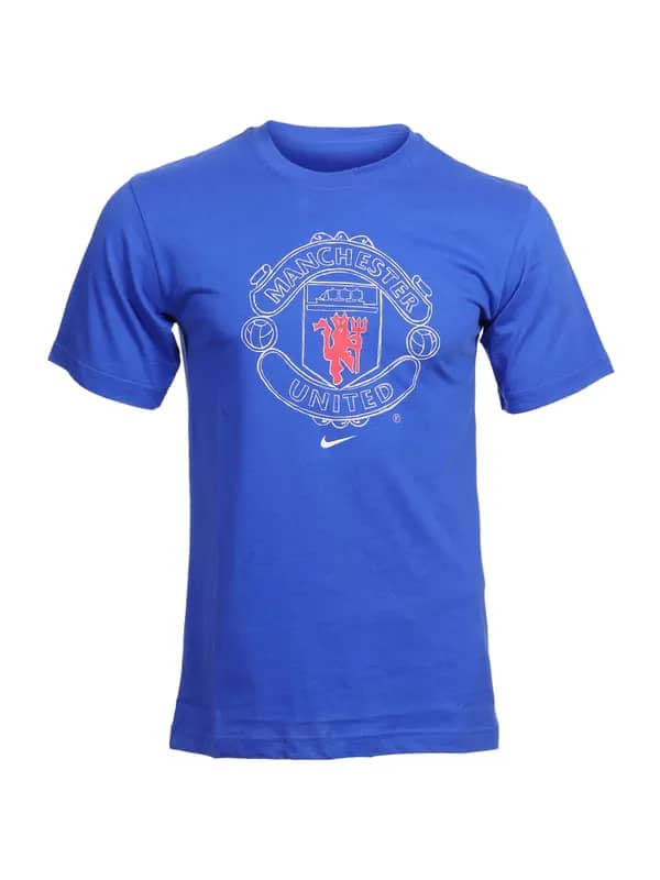 Nike Mens Manchester United Blues T-shirt
