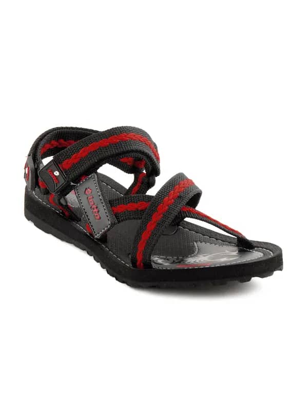 Lotto Men Sting Black Sandals