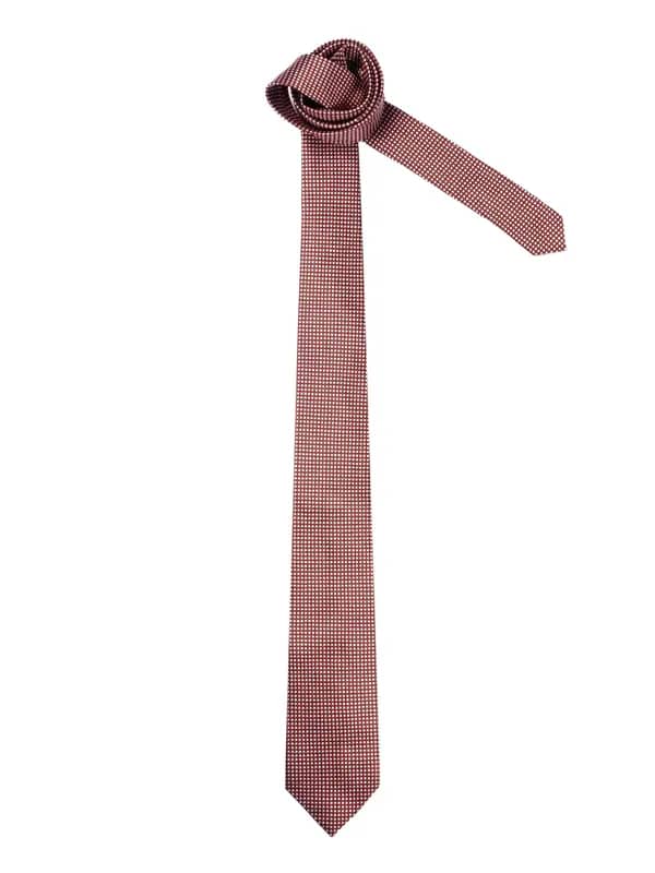 United Colors of Benetton Men Check Red Tie