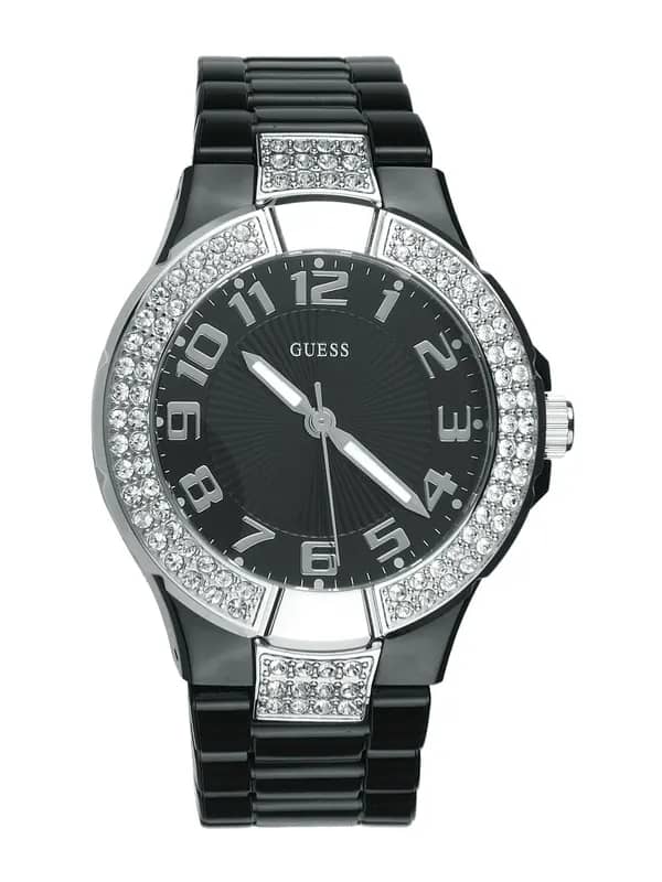 Guess Women Mini Prism Black Watch