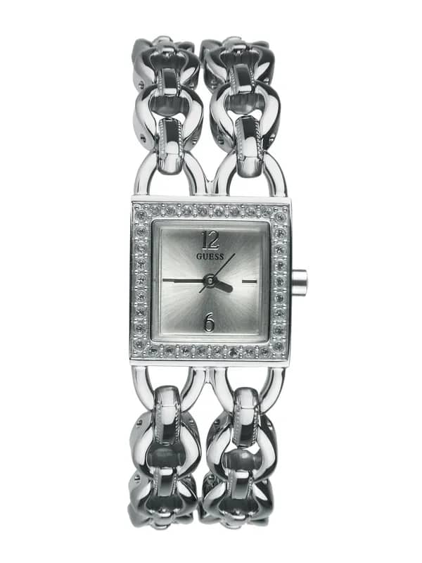 Guess Women Trapeze Steel Watch