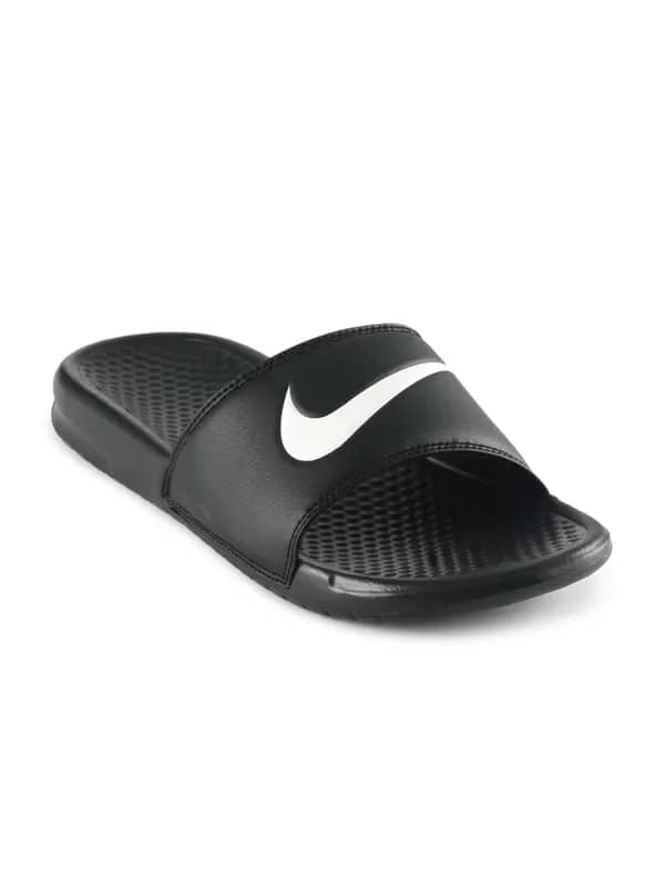 Nike Black Benassi Swoosh NSW Flip Flops
