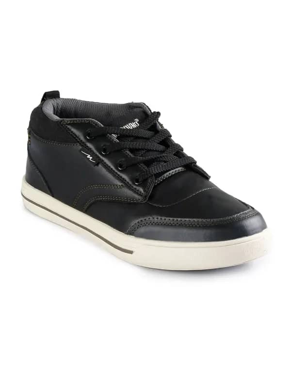 Numero Uno Men Lifestyle Black Casual Shoes