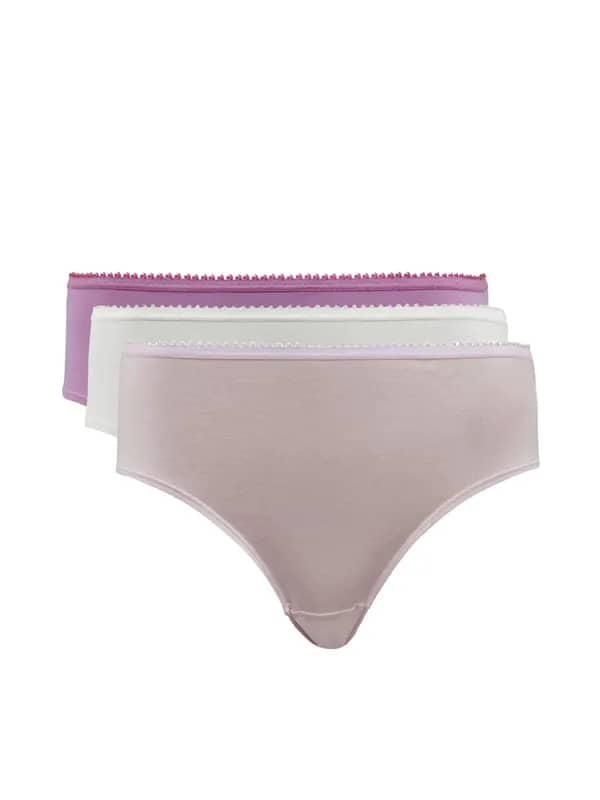 Beyouty Women B01 Combo3 Fashion Low-Rise Pack of 3 Breifs