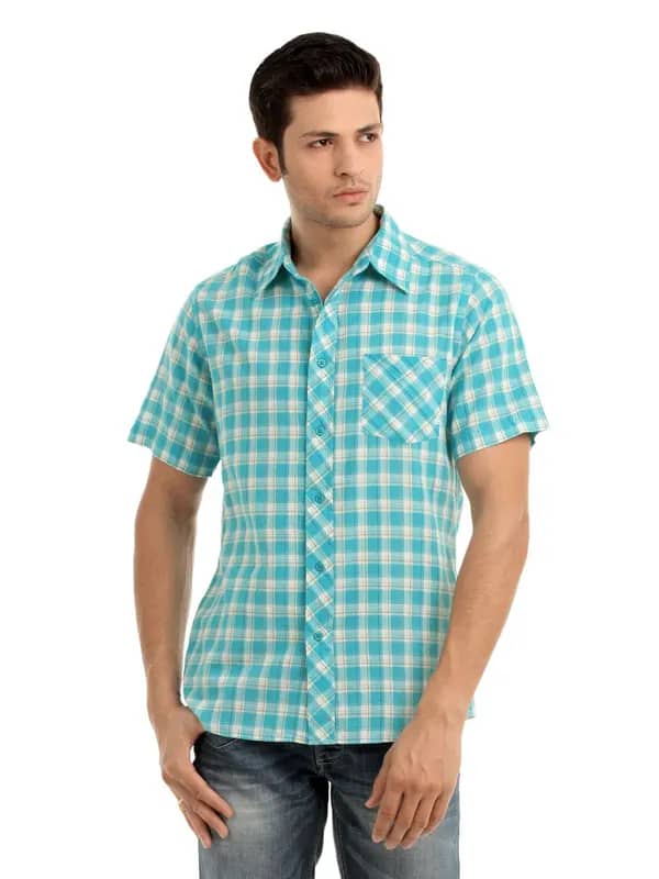 Quiksilver Men Blue Shirt