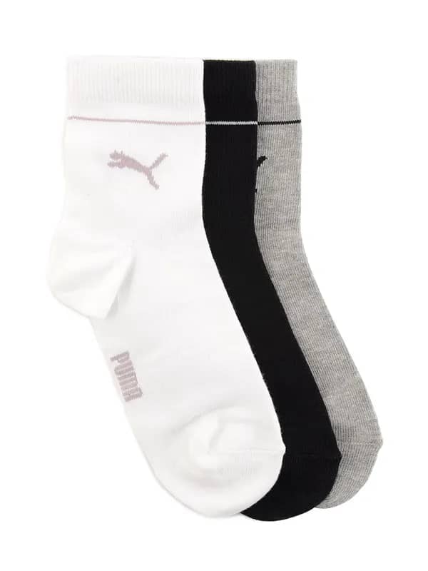 Puma Women Sport Quarters Pack of 3 Socks