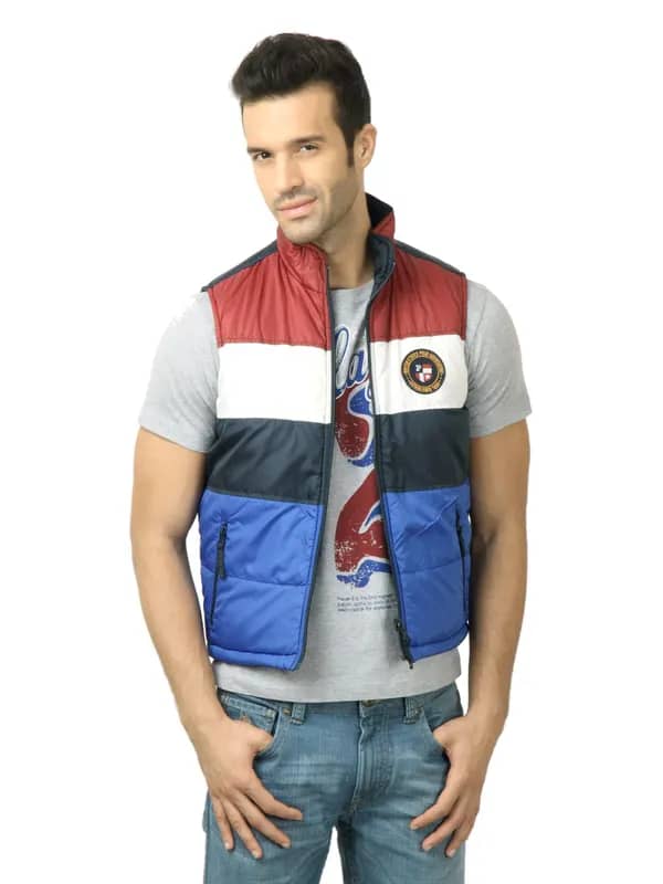 U.S. Polo Assn. Men Reversible Navy Blue Jacket