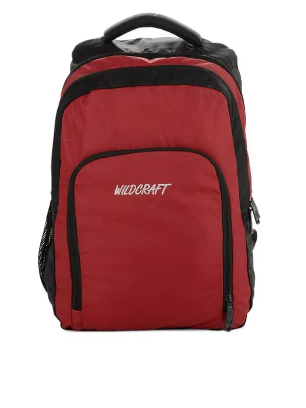 Wildcraft Unisex Black Backpack