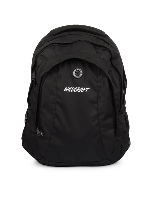 Wildcraft Unisex Black Backpack