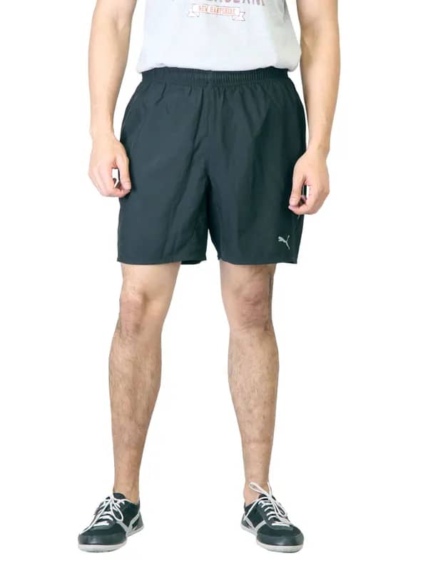 Puma Men Black Baggy Shorts