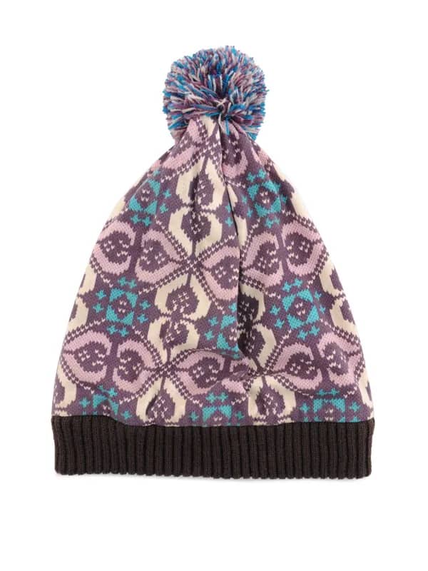 United Colors of Benetton Women Printed Purple Cap
