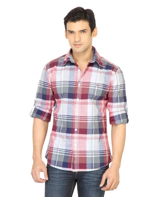 Wrangler Men Willy Rodeo Red Shirt