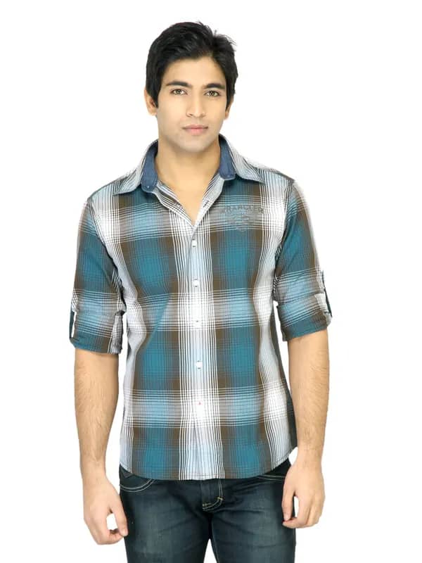 Wrangler Men Colorado Grey Shirt