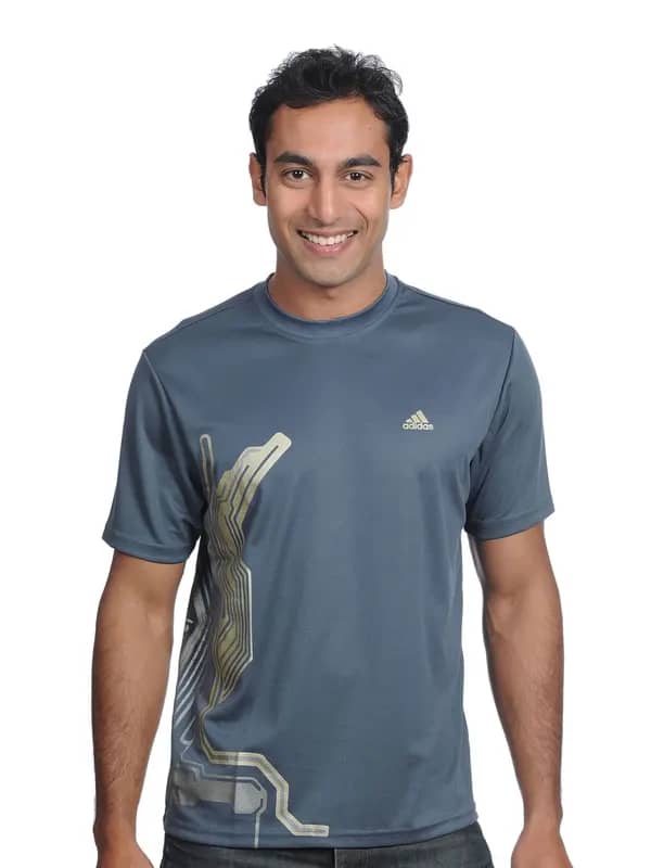 ADIDAS Mens Chrome Graphic T-shirt