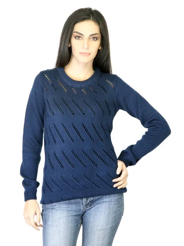 Jealous 21 Women Blue Sweater