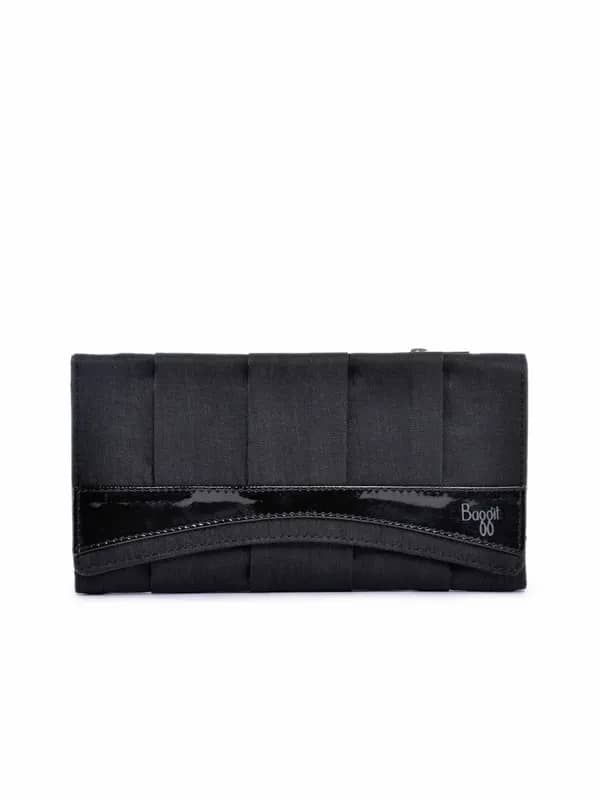Baggit Women Hero Brush Black Wallet