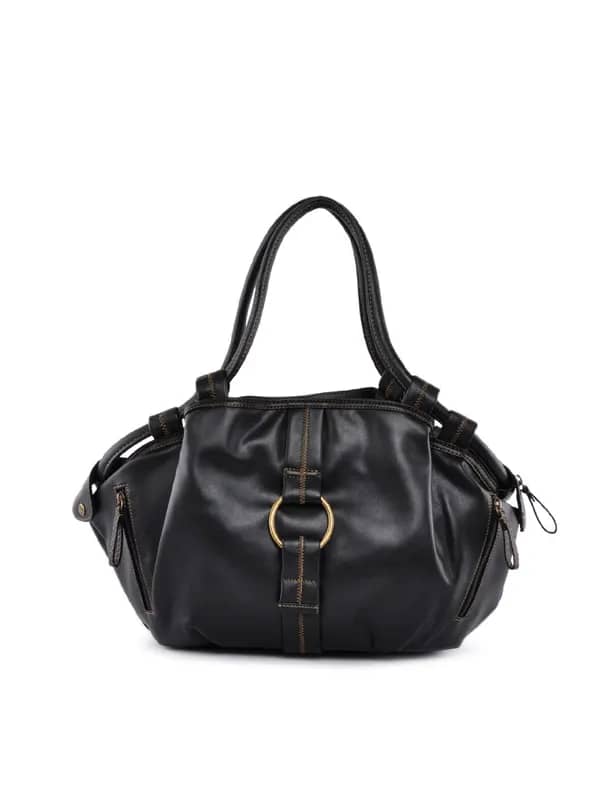 Baggit Women Black Gang Handbag