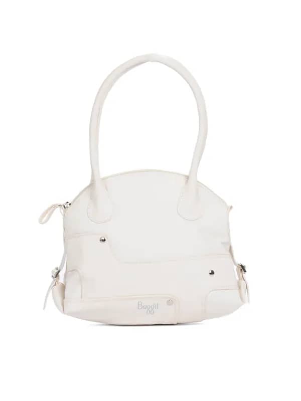 Baggit Women Babe Opart White Handbag
