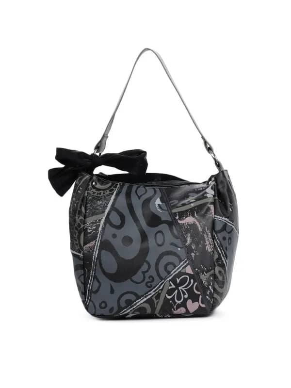 Baggit Women Golmaal Taj Black Handbag