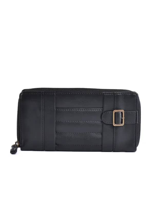 Baggit Women Voltage Gang Black Wallet
