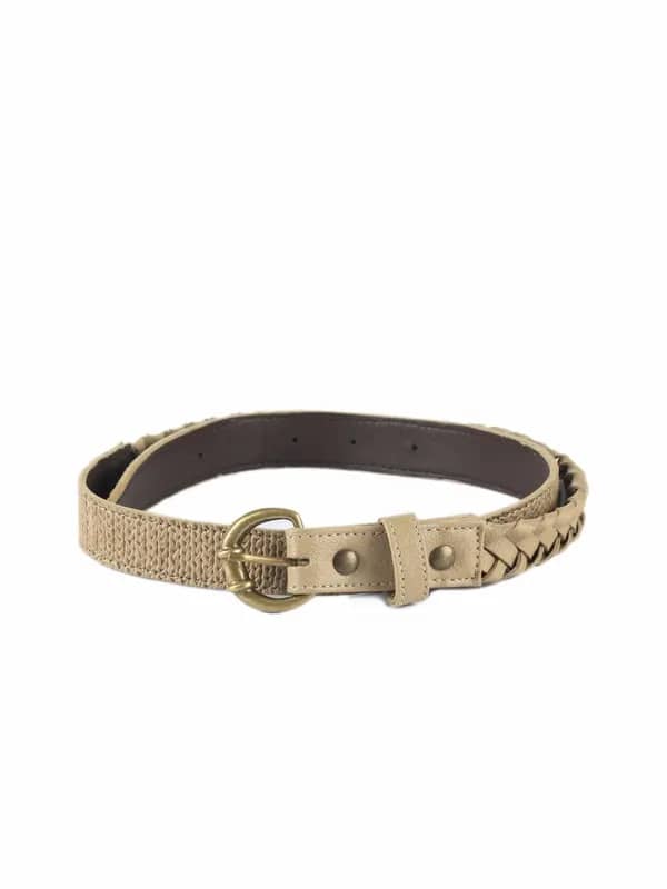 Baggit Women Yacho Jhuti Beige Belt