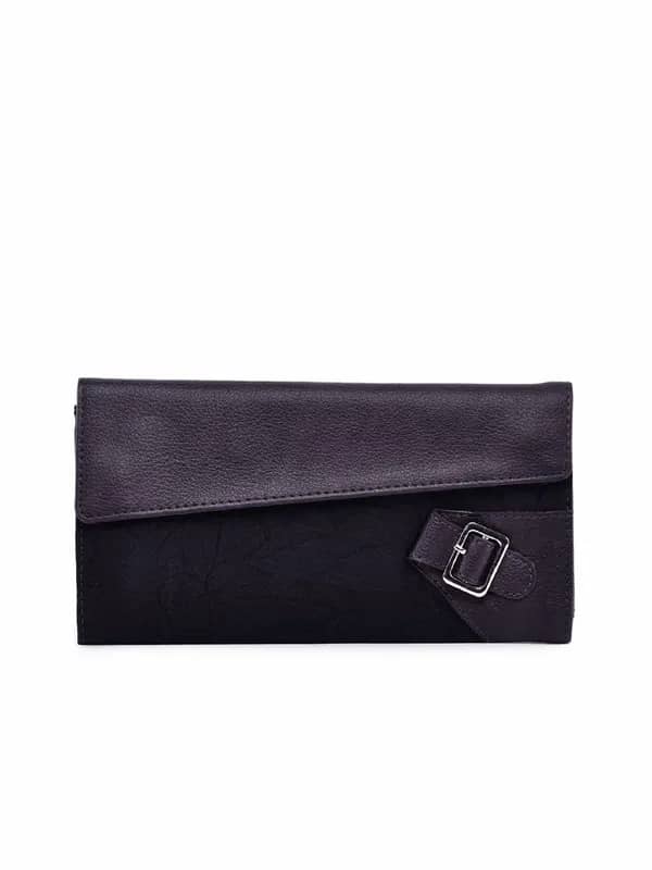 Baggit Women Valley Camlincrush Purple Wallet