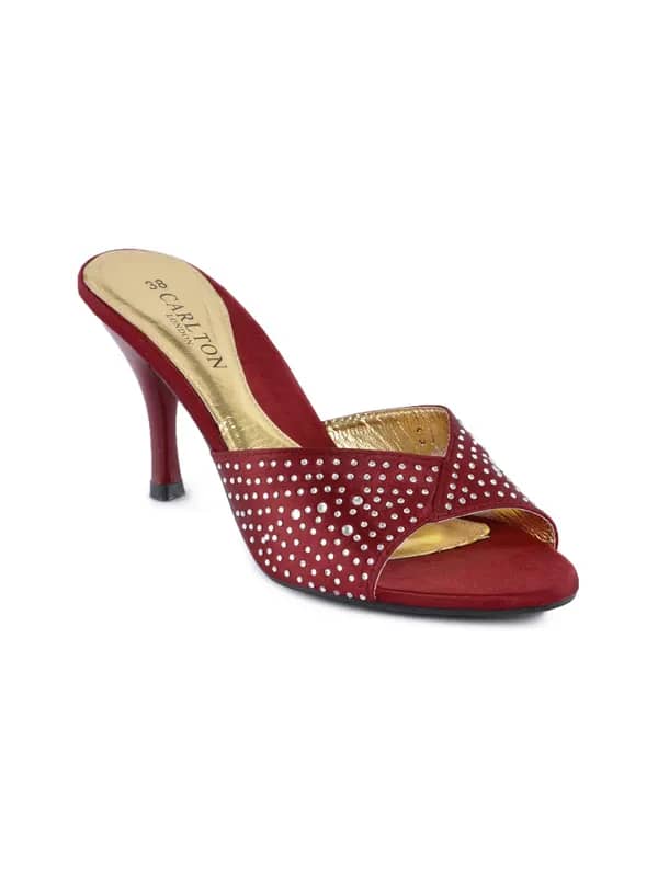 Carlton London Women Red Casual Heels