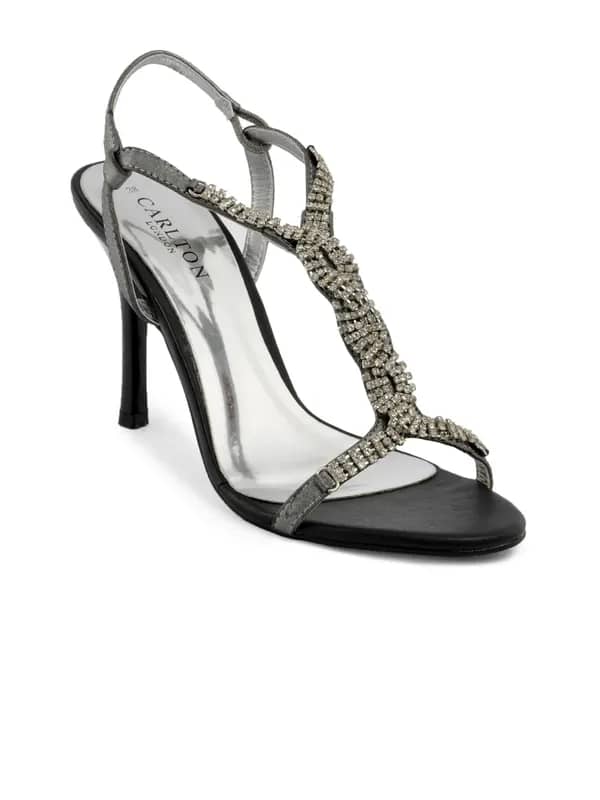 Carlton London Women Classy Silver Heels