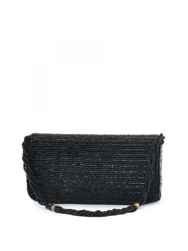 Spice Art Women Casual Black Evening Clutch