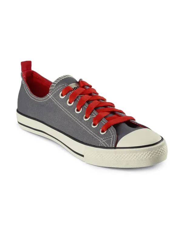 Basics Men Grey Casual Shoes