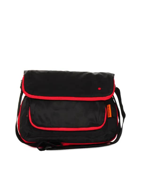 Fastrack Unisex Polyester Black HandBag