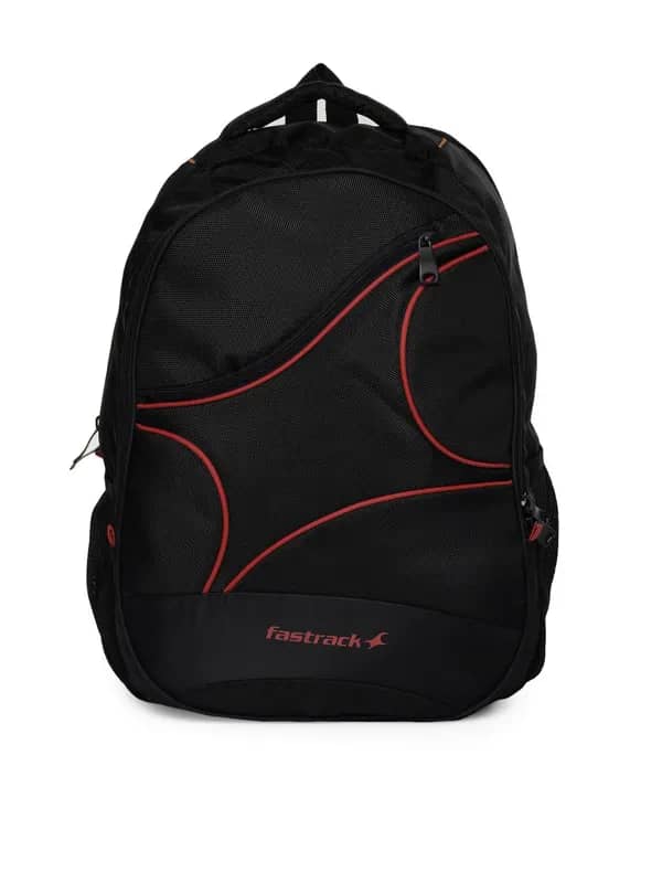 Fastrack Unisex Black Backpack