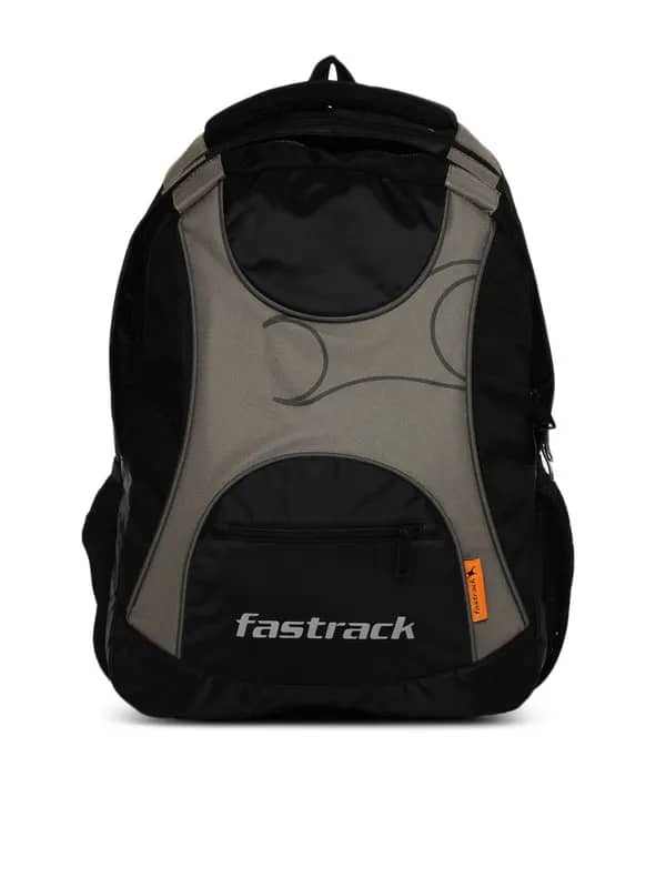 Fastrack Unisex Black Backpack