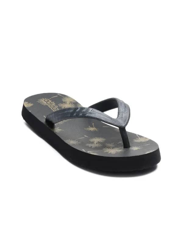 ADIDAS Women Spring Black Flip Flops