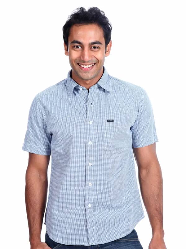 Lee Men Light Blue Shirt