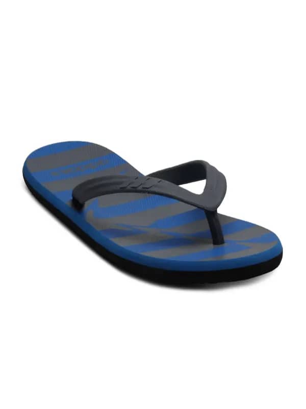ADIDAS Men Distorted Blue Flip Flops