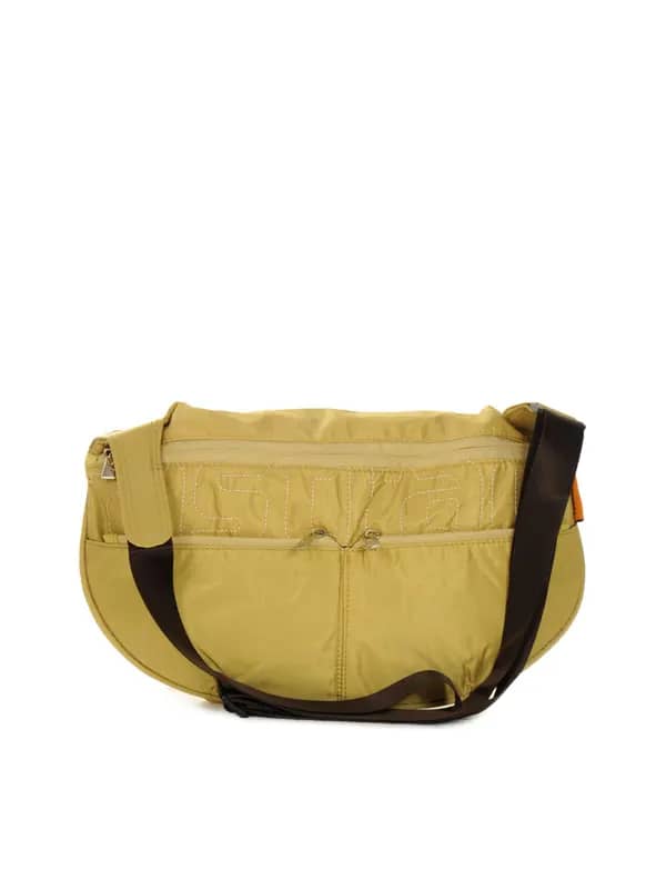 Fastrack Women Leatherette Beige Sling Bag