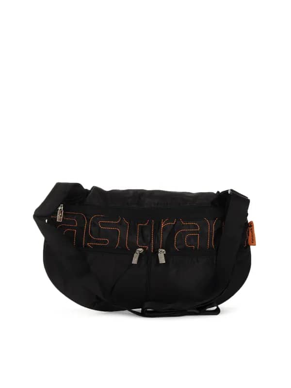Fastrack Women Polyester Black Sling Bag