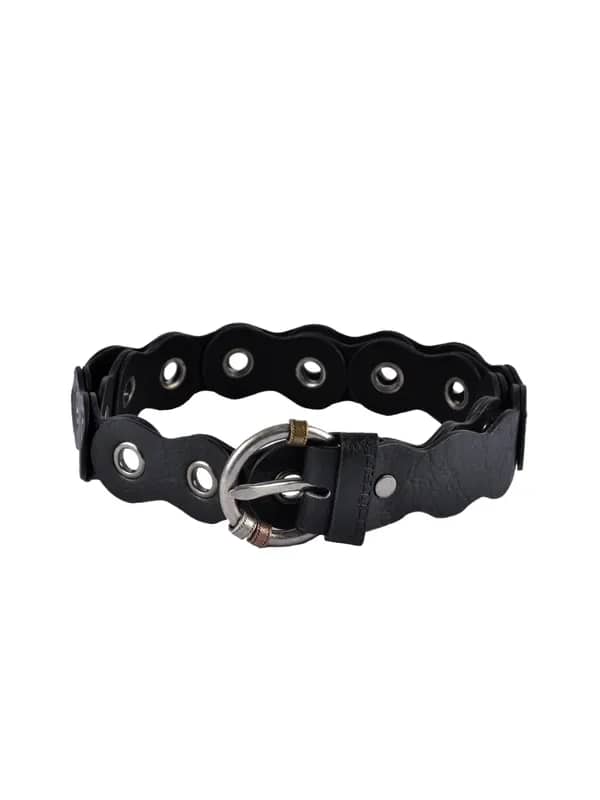 Fastrack Women Leatherette Black Belt