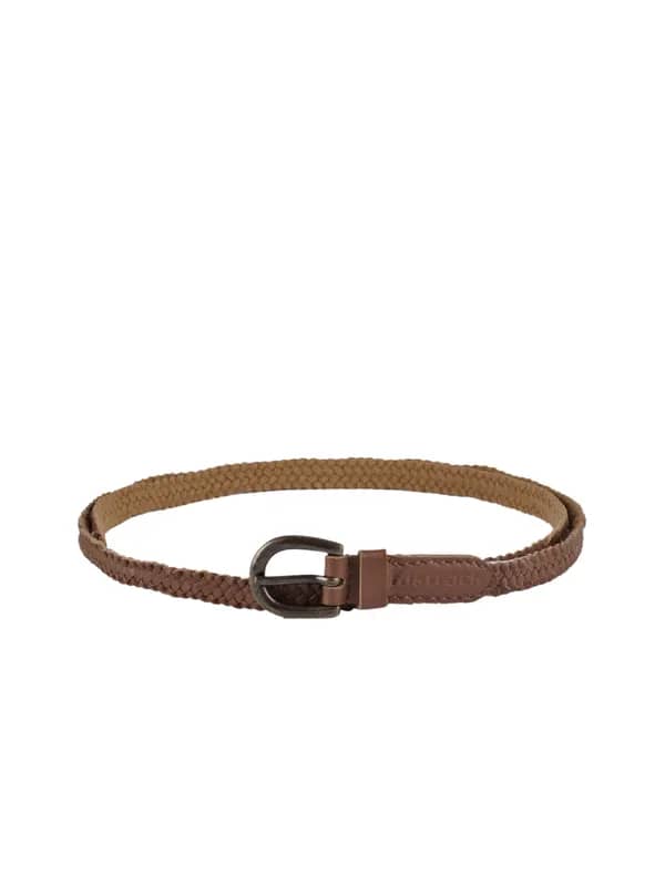 Fastrack Women Leatherette Brown Belt